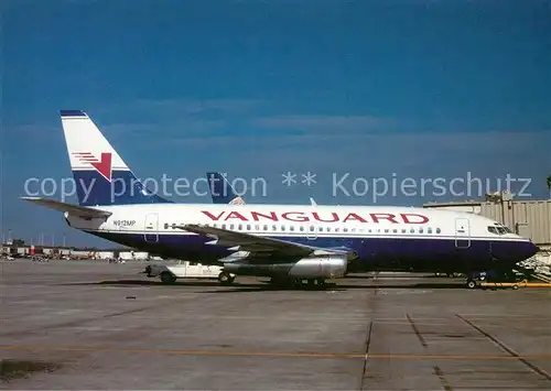 AK / Ansichtskarte Flugzeuge_Zivil Vanguard Boeing B 737 200 N912MP  Flugzeuge Zivil