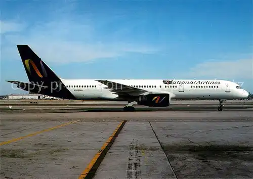 AK / Ansichtskarte Flugzeuge_Zivil National Airlines Boeing B 757 N512NA  Flugzeuge Zivil