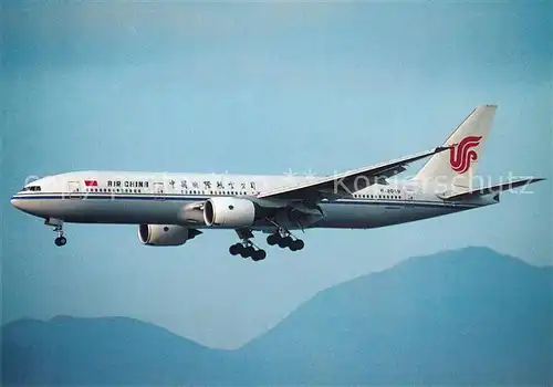 AK / Ansichtskarte Flugzeuge_Zivil Air China Boeing 777 2J6 B 2059 29155 179 Flugzeuge Zivil