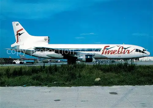 AK / Ansichtskarte Flugzeuge_Zivil Fine Air Lockheed L 1011 Tristar N260FA  Flugzeuge Zivil