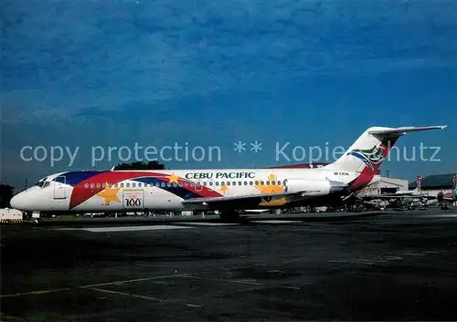 AK / Ansichtskarte Flugzeuge_Zivil Cebu Pacific Air DC 9 32 RP C1536 c n 47353 Flugzeuge Zivil