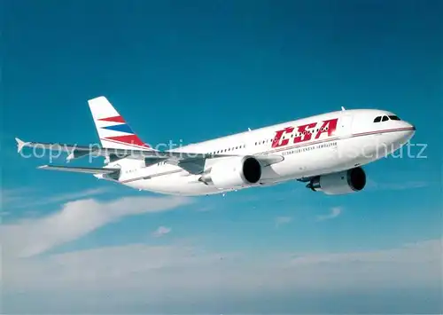 AK / Ansichtskarte Flugzeuge_Zivil CSA Airbus A310 300  Flugzeuge Zivil