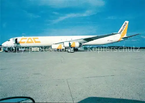 AK / Ansichtskarte Flugzeuge_Zivil Challenge Air Cargo DC 8 63F N790AL  Flugzeuge Zivil