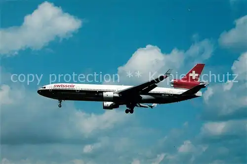 AK / Ansichtskarte Swissair MD 11 HB IWM c n 48457 Swissair