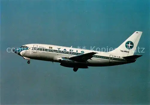AK / Ansichtskarte Flugzeuge_Zivil Varig Brazil B737 2C3 PP CJR  Flugzeuge Zivil