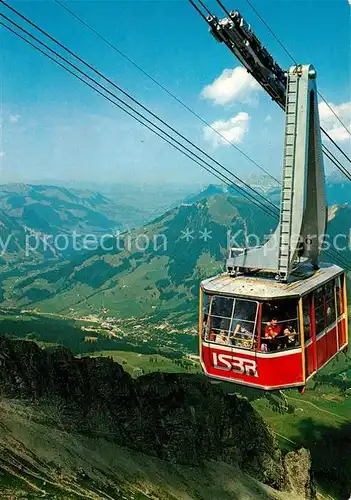 AK / Ansichtskarte Seilbahn Soerenberg Brienzer Rothorn  Seilbahn