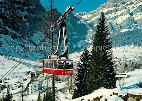AK / Ansichtskarte Seilbahn Torrent Gemmiwand Leukerbad  Seilbahn
