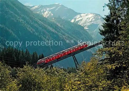 AK / Ansichtskarte Zahnradbahn Gletscherbahnen Kaprun 2  Zahnradbahn