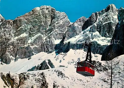 AK / Ansichtskarte Seilbahn Dachstein  Seilbahn