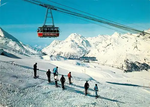 AK / Ansichtskarte Seilbahn Furtschellas Bergstation  Seilbahn