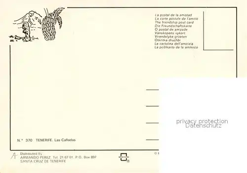 AK / Ansichtskarte Seilbahn Teleferico al Pico del Teide Tenerife Las Canadas  Seilbahn