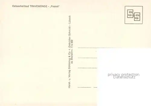 AK / Ansichtskarte Segelschiffe Passat Travemuende  Segelschiffe
