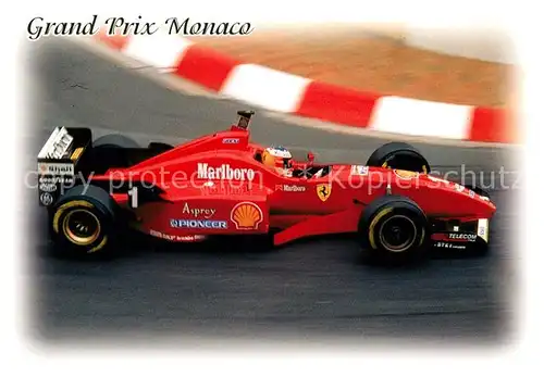 AK / Ansichtskarte Autorennen Formel 1 Ferrari Grand Prix Monaco Autorennen