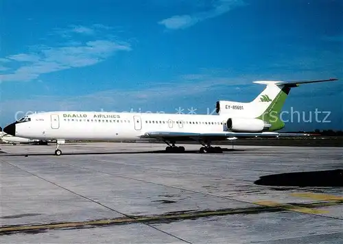 AK / Ansichtskarte Flugzeuge_Zivil Daallo Airlines TU 154M EY 85691 c n 864 Flugzeuge Zivil