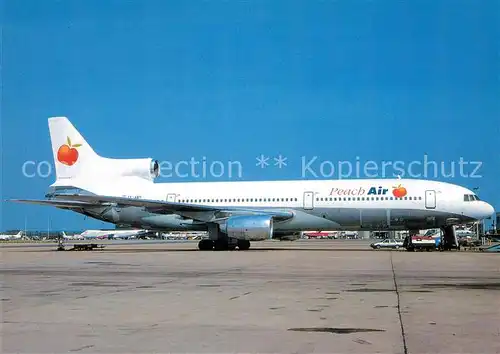 AK / Ansichtskarte Flugzeuge_Zivil Peach Air Lockheed L 1011 Tristar TF ABH  Flugzeuge Zivil