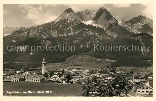 AK / Ansichtskarte Saalfelden_Steinernes_Meer Panorama Saalfelden_Steinernes