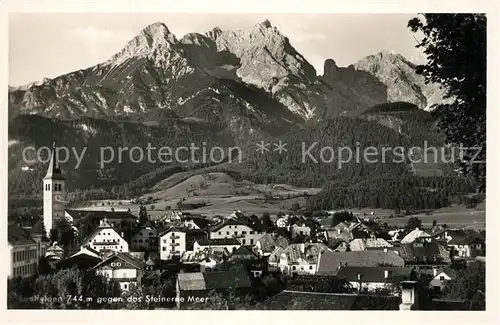 AK / Ansichtskarte Saalfelden_Steinernes_Meer Panorama Saalfelden_Steinernes