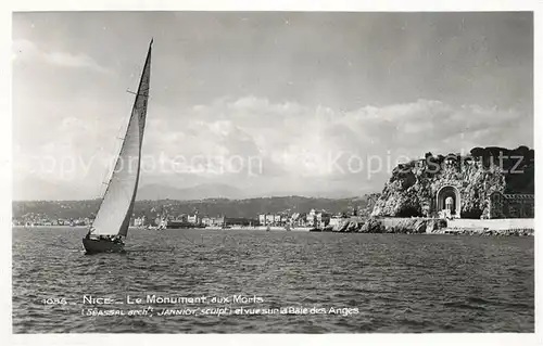 AK / Ansichtskarte Nice_Alpes_Maritimes Le Monument aux Morts Nice_Alpes_Maritimes