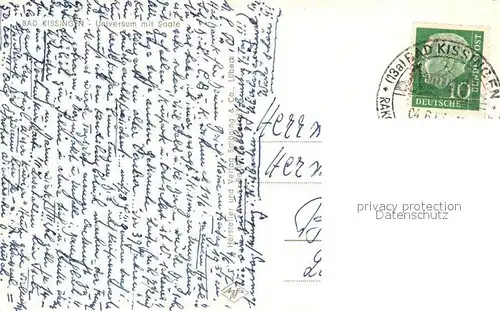AK / Ansichtskarte Bad_Kissingen Universum Saale Bad_Kissingen