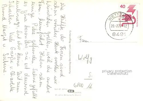 AK / Ansichtskarte Koetzting Panorama Kirche Ortsansicht Koetzting