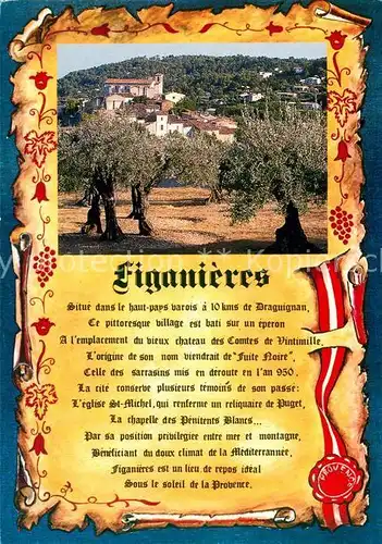 AK / Ansichtskarte Figanieres Panorama Chronik Figanieres