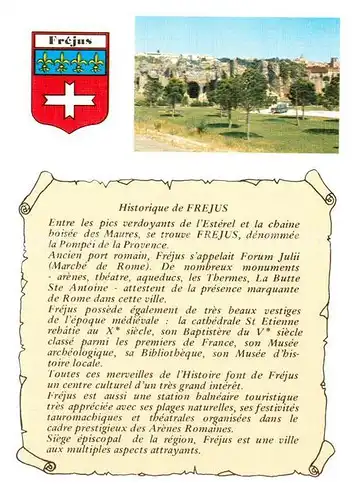 AK / Ansichtskarte Frejus Panorama Chronik Frejus