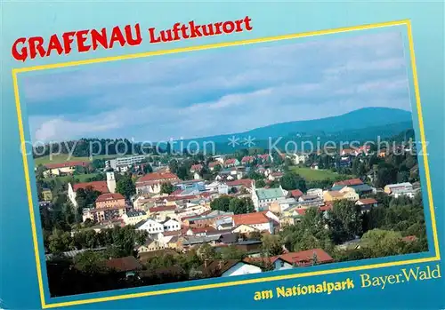 AK / Ansichtskarte Grafenau_Niederbayern Panorama Grafenau Niederbayern