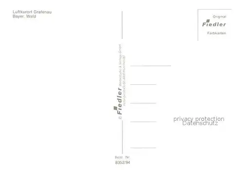 AK / Ansichtskarte Grafenau_Niederbayern Marktplatz Reiterdenkmal Panorama Grafenau Niederbayern