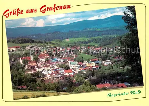 AK / Ansichtskarte Grafenau_Niederbayern Panorama Grafenau Niederbayern