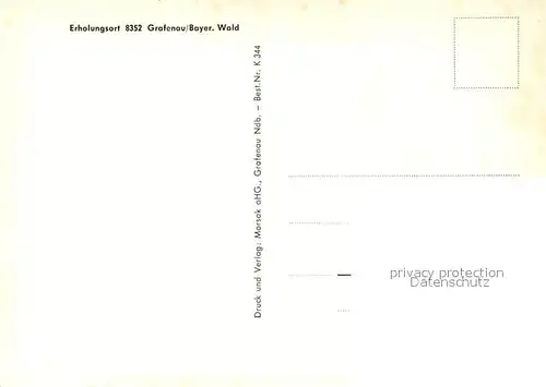 AK / Ansichtskarte Grafenau_Niederbayern Panorama Freibad  Grafenau Niederbayern