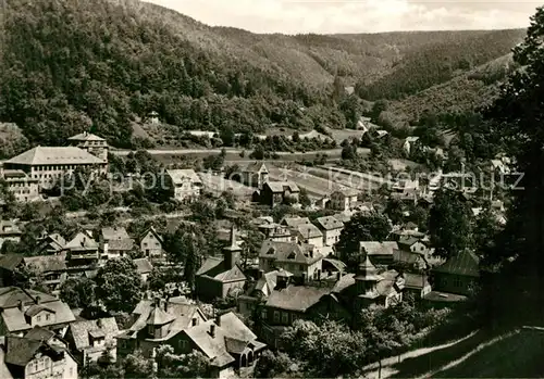 AK / Ansichtskarte Schwarzburg_Thueringer_Wald Panorama Schwarzburg_Thueringer