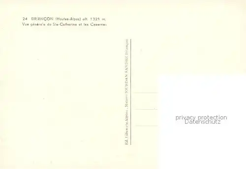 AK / Ansichtskarte Briancon Panorama Briancon