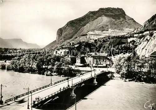 AK / Ansichtskarte Grenoble Pont Porte de France  Grenoble