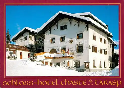 AK / Ansichtskarte Tarasp Schloss Hotel Chaste Winter Tarasp