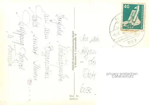 AK / Ansichtskarte Weissenstein_Regen Panorama Stadtansicht Kirche Weissenstein_Regen