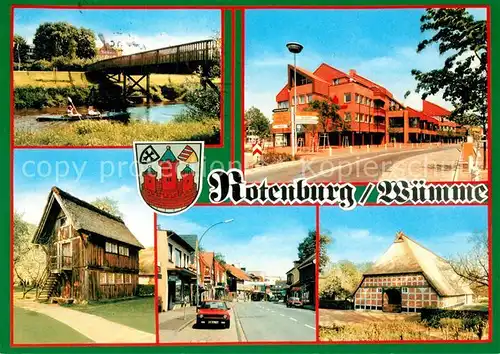 AK / Ansichtskarte Rotenburg_Wuemme Stadtansichten Rotenburg Wuemme