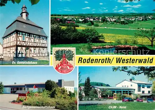AK / Ansichtskarte Rodenroth Evangelisches Gemeindehaus Dorfgemeinschaftshaus CVJM Heim Rodenroth