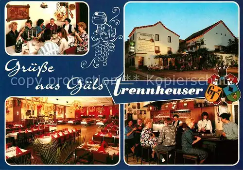 AK / Ansichtskarte Guels_Koblenz Restaurant Roxy Tanz Bar Festsaal Trennheuser Guels_Koblenz