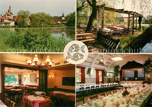 AK / Ansichtskarte Stegaurach Brauerei Windfelder am See Stegaurach