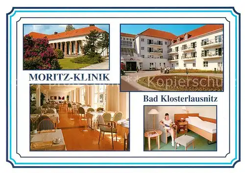 AK / Ansichtskarte Bad_Klosterlausnitz Moritz Klinik Bad_Klosterlausnitz