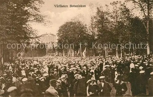 AK / Ansichtskarte Stockholm Varfaesten Botaniskan Stockholm