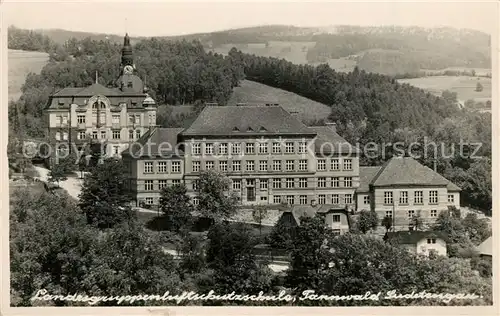 AK / Ansichtskarte Tannwald_Tschechien Landesgruppenluftschutzschule Tannwald Tschechien