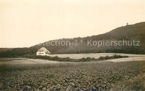 AK / Ansichtskarte Rinteln Landschaftspanorama mit Waldheim Rinteln