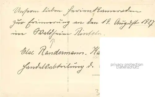 AK / Ansichtskarte Rinteln Landschaftspanorama mit Waldheim Rinteln