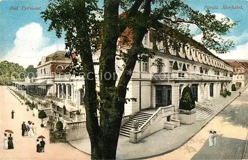 AK / Ansichtskarte Bad_Pyrmont Fuerstliches Kurhotel Bad_Pyrmont