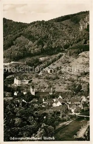 AK / Ansichtskarte Wolfach Blick ins Tal Luftkurort im Schwarzwald Wolfach