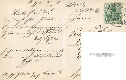 AK / Ansichtskarte Gohlis_Leipzig Gruppenbild Offiziere Soldaten Militaer Gohlis_Leipzig