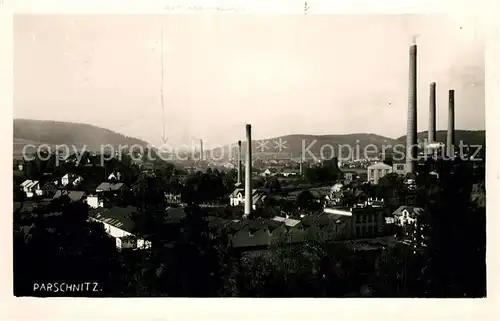 AK / Ansichtskarte Parschnitz_Trutnov Stadtpanorama Industrie 