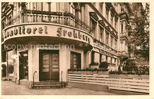 AK / Ansichtskarte Berlin Konditorei Frohberg Kupfertiefdruck Berlin