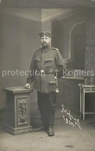AK / Ansichtskarte Diedenhofen Offizier Soldat 1. Weltkrieg Feldzug 1914 Diedenhofen